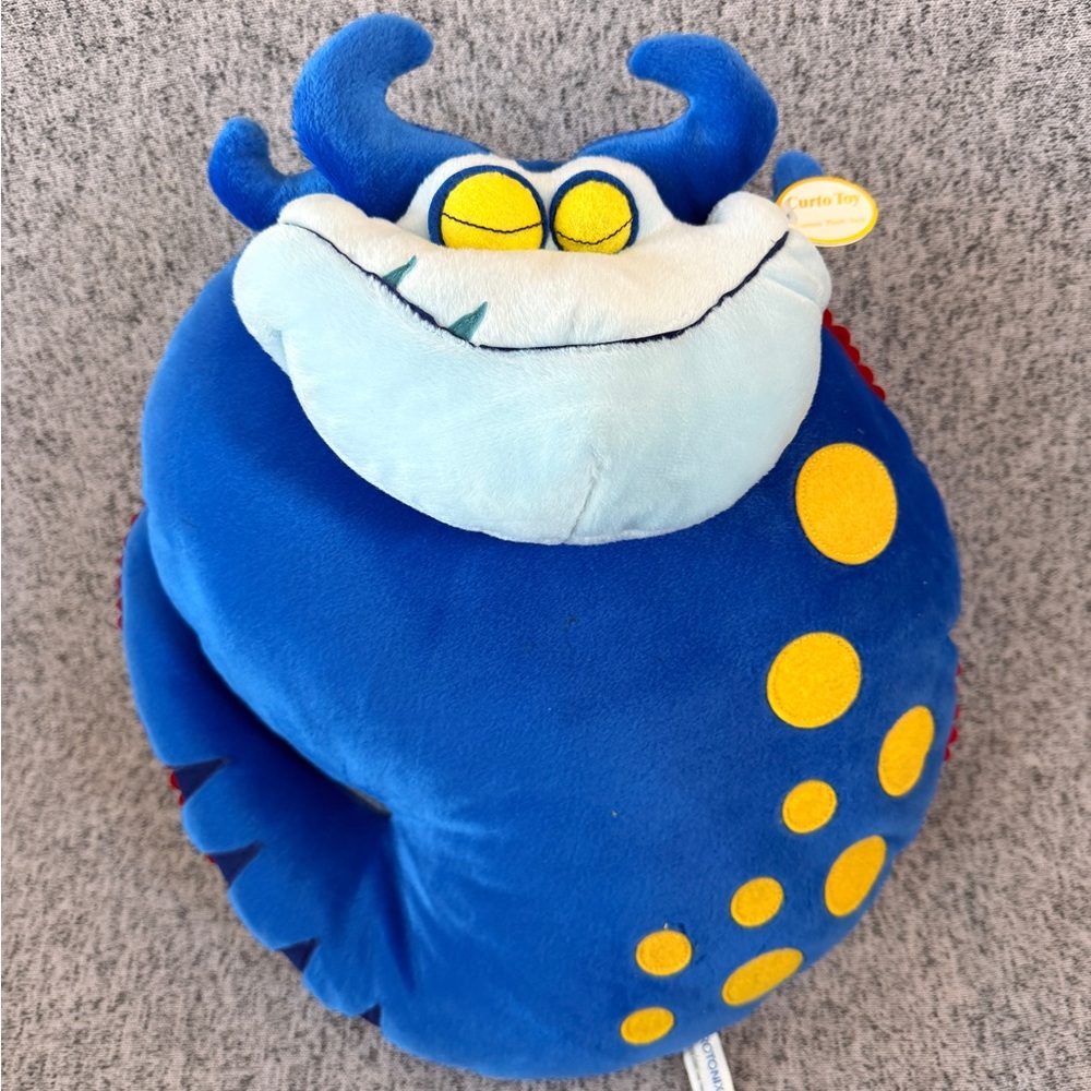 Protonix "GERDIE" STUFFED PLUSH 16" PILLOW NWT CURTO BLUE 2007 promotional